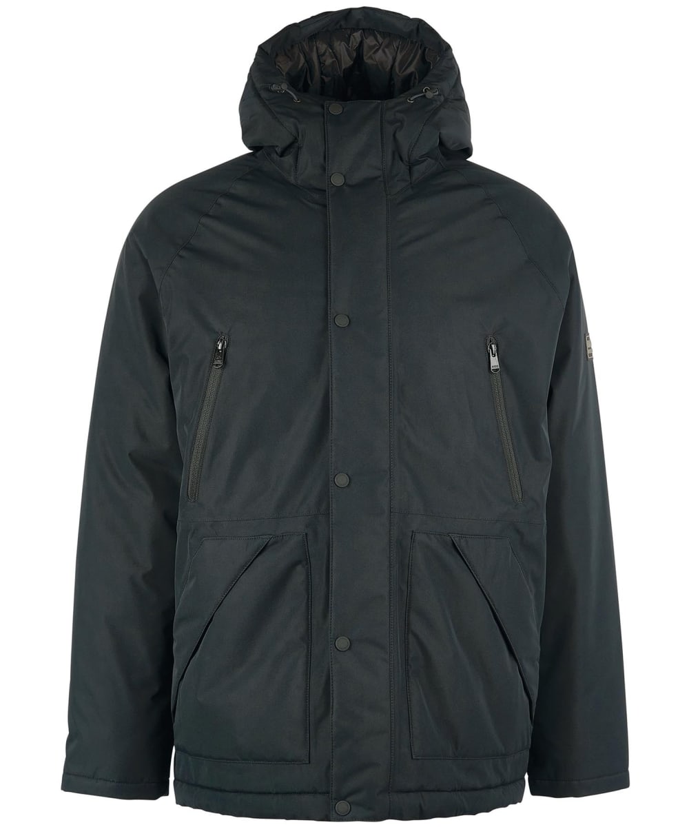 View Mens Barbour International Fleat Waterproof Jacket Black UK XL information