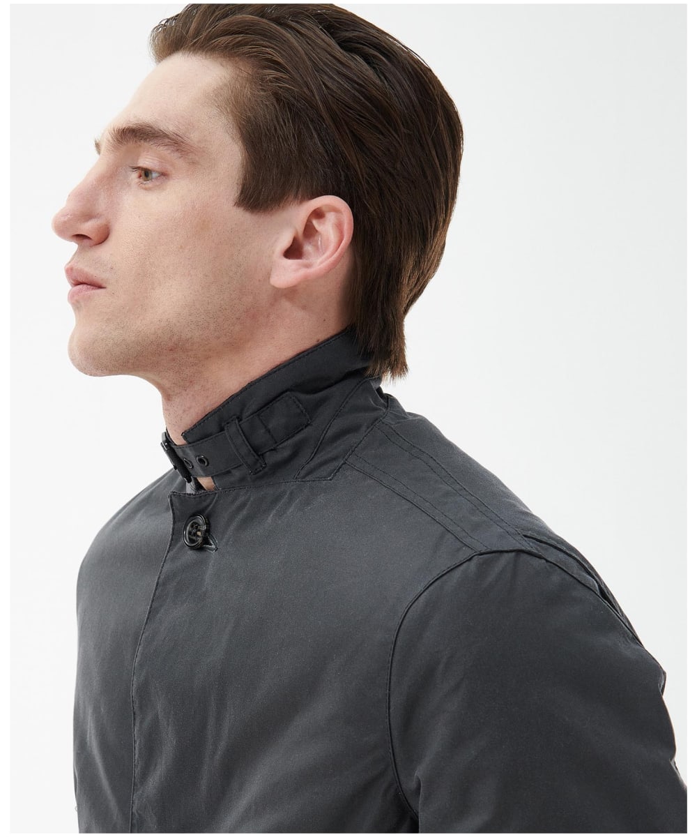 Barbour men's on sale lutz waxed jacket