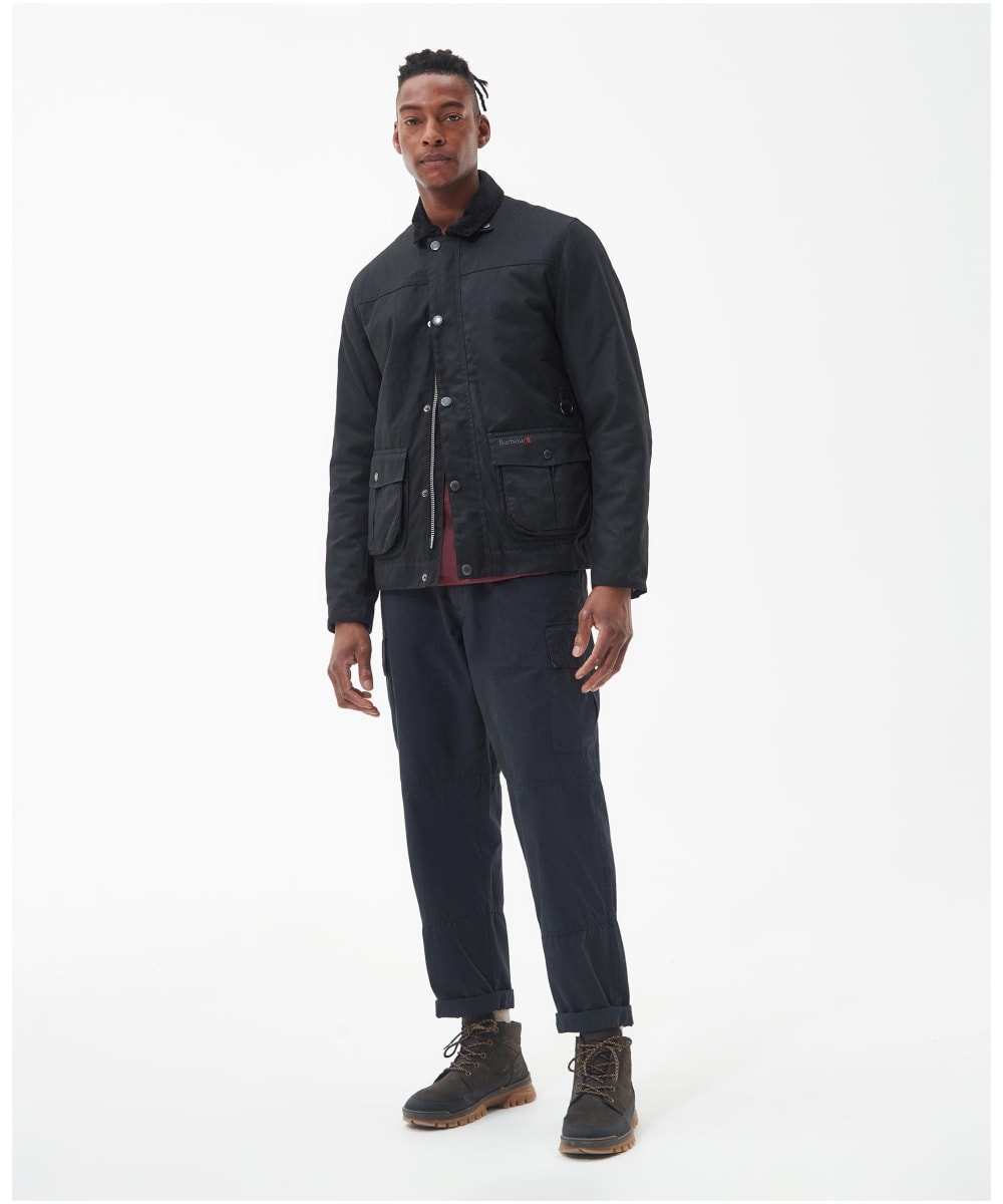 Barbour armour top wax jacket