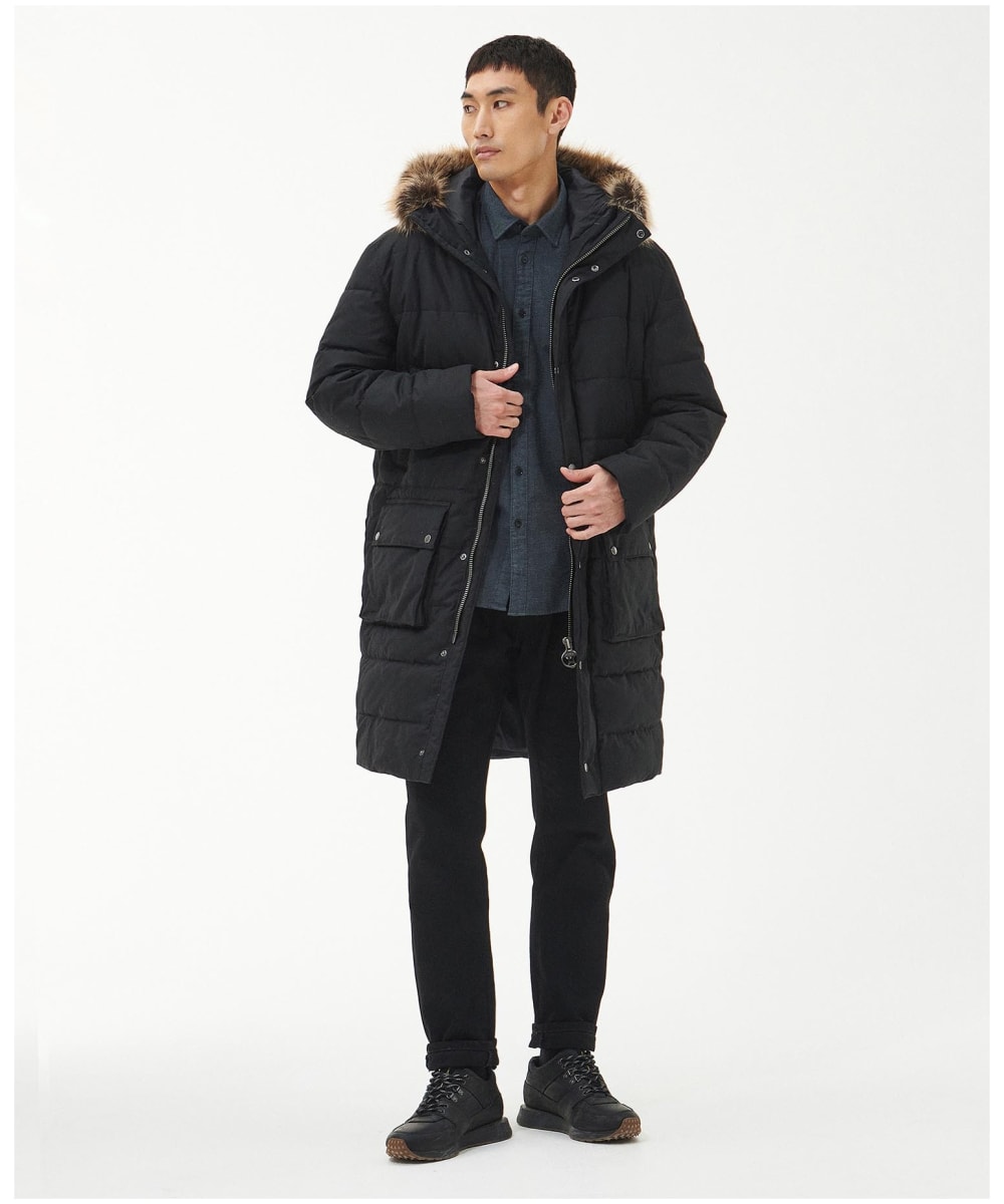 Barbour mablethorpe waxed hotsell cotton parka jacket