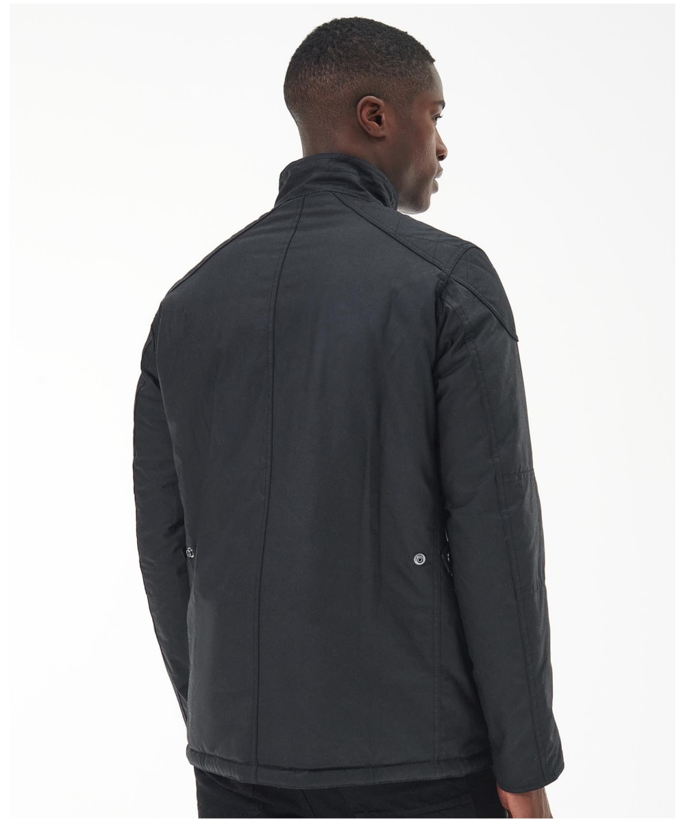 Barbour lockseam discount jacket dark sand