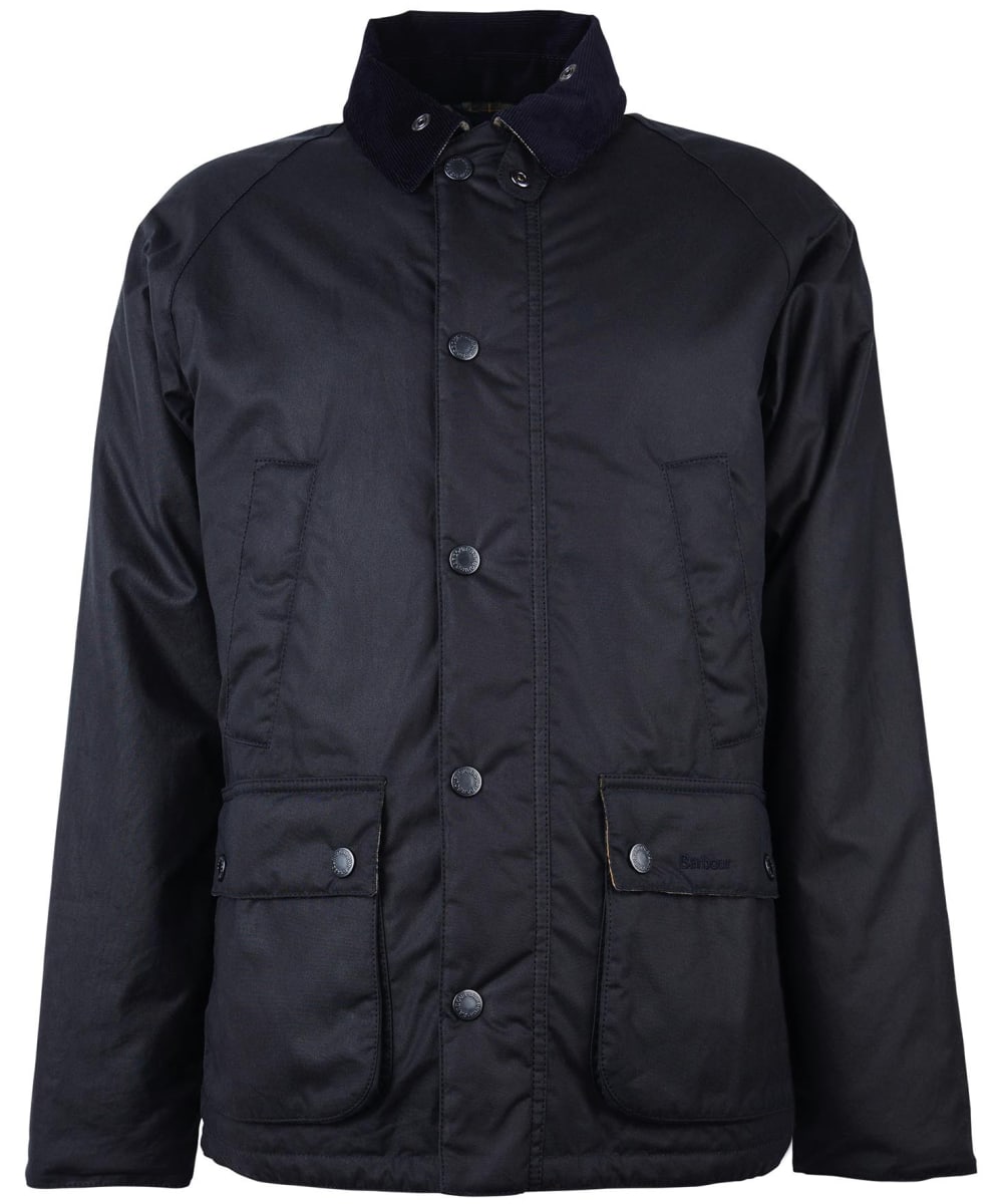 View Mens Barbour Ambleside Waxed Jacket Navy UK L information