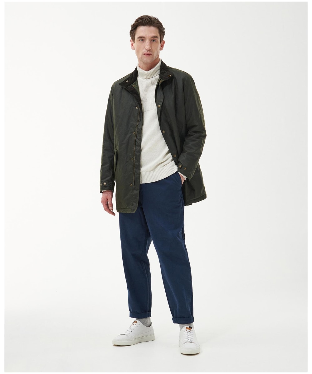 Men s Barbour Chelsea Waxed Mac