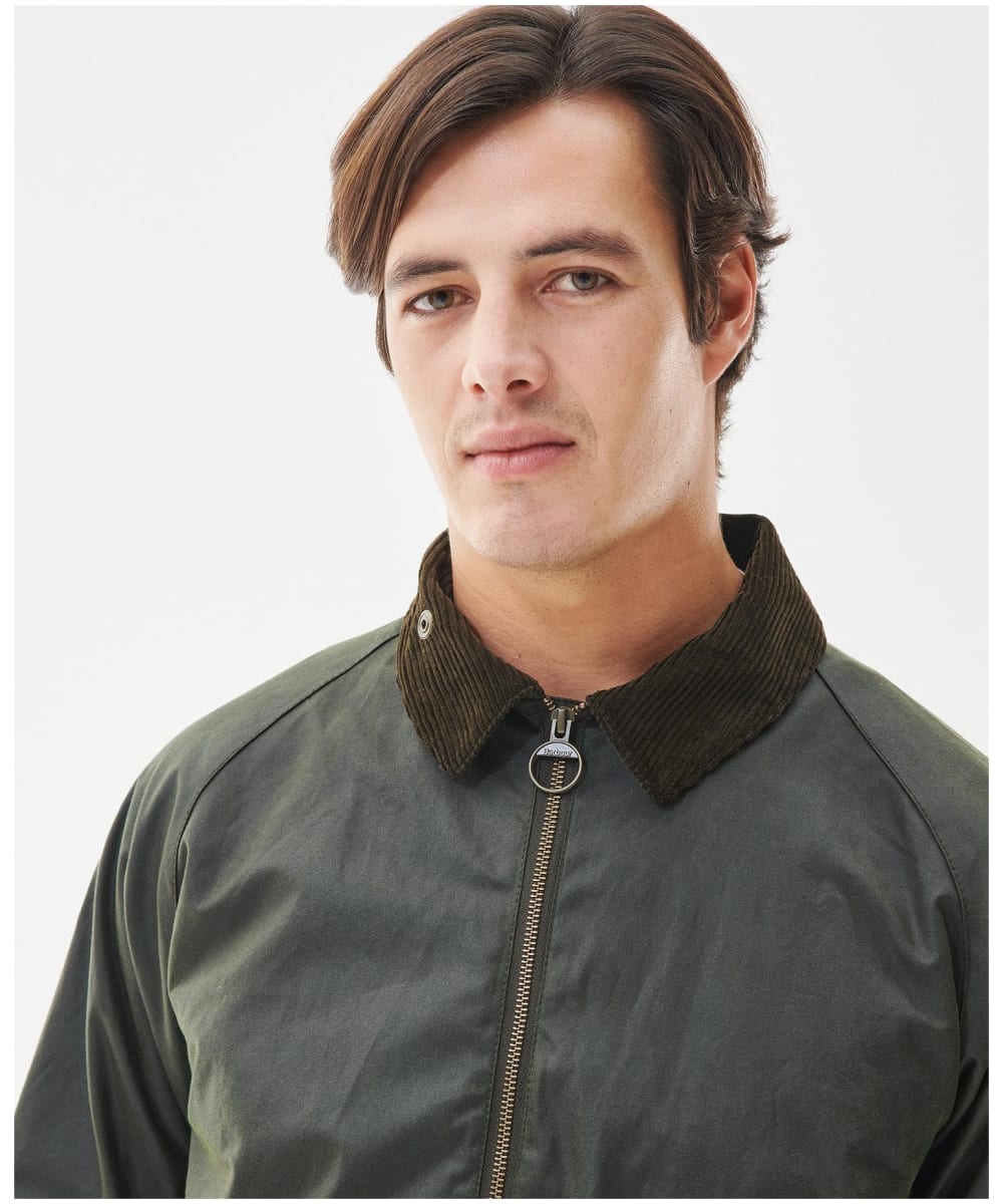 Men s Barbour Short Bedale Waxed Jacket