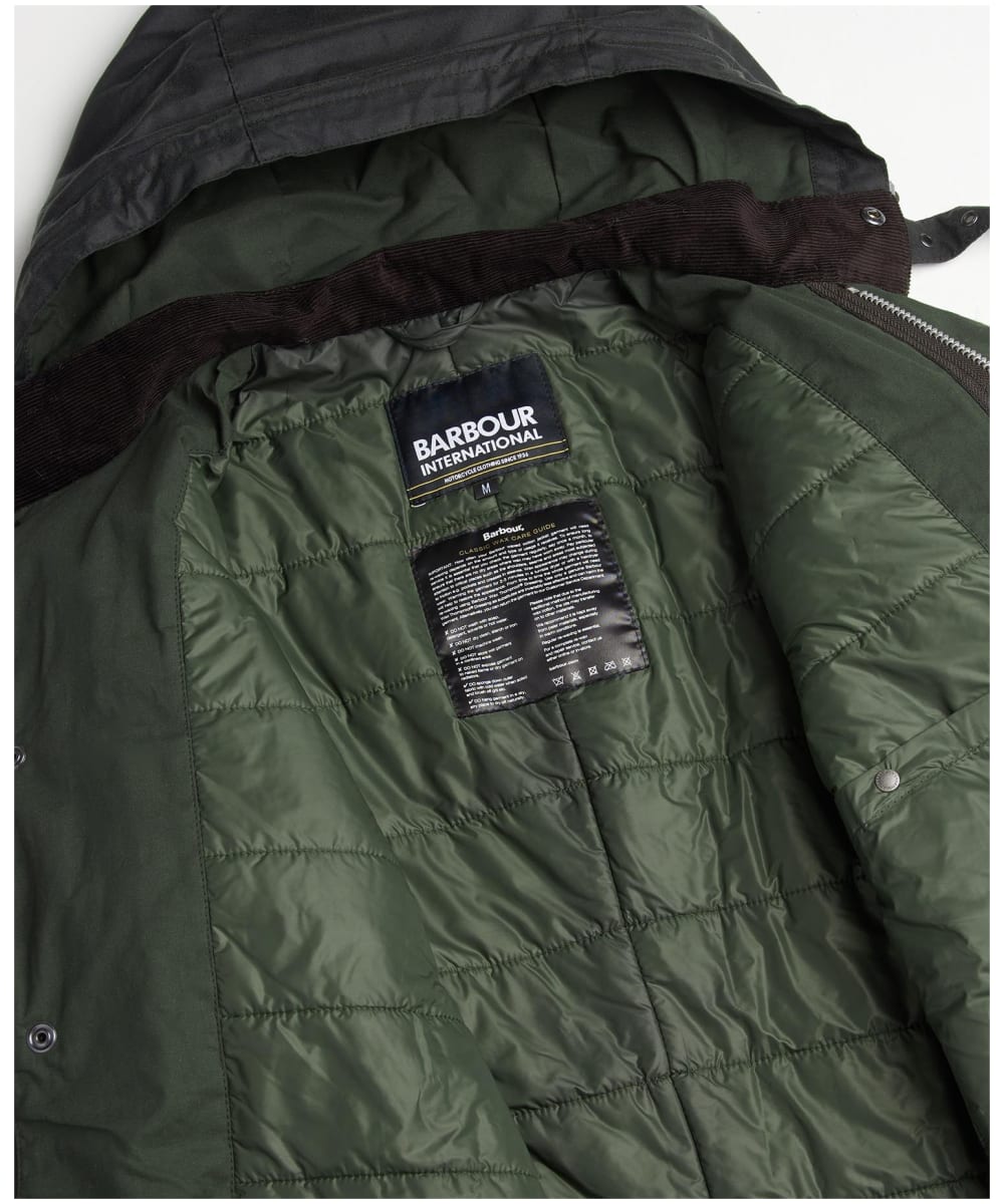Barbour international autocross jacket store
