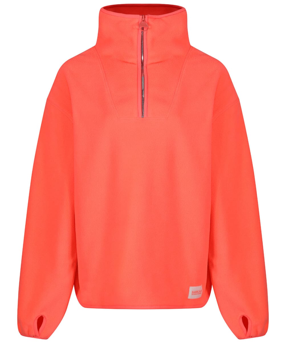View Womens Barbour International Simmons Overlayer Atomic Coral UK 12 information