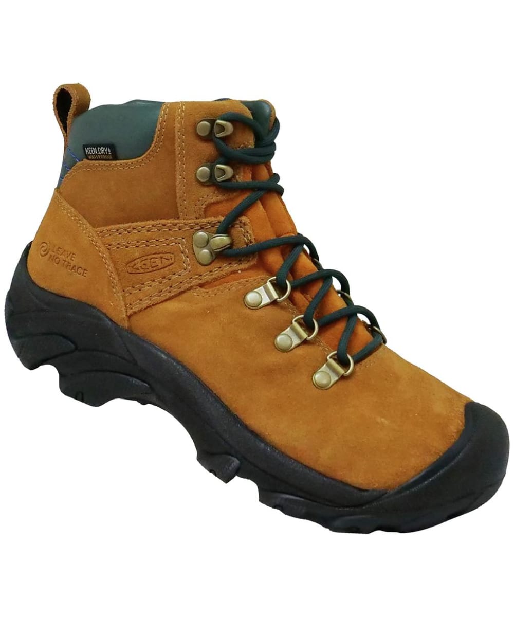View Womens KEEN Pyrenees Waterproof Boots Maple Marmalade UK 6 information
