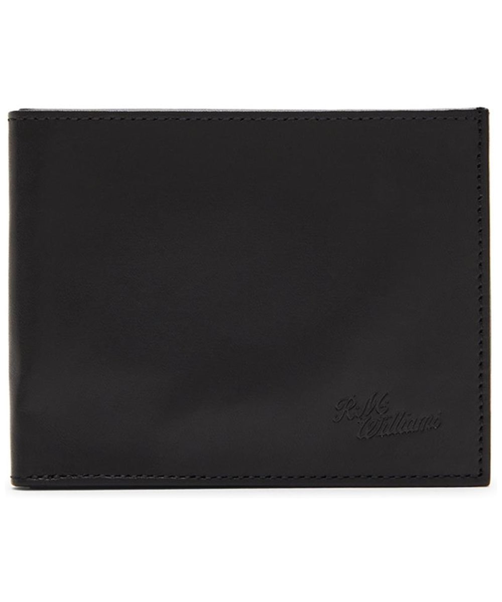 View RM Williams Singleton BiFold Calf Leather Wallet Black One size information