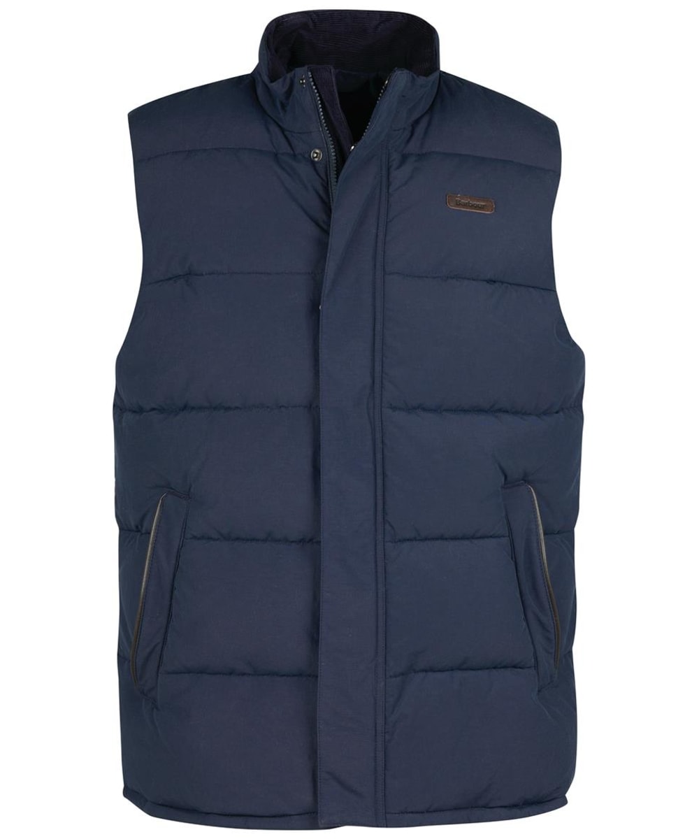 View Mens Barbour Fontwell Gilet Navy UK M information