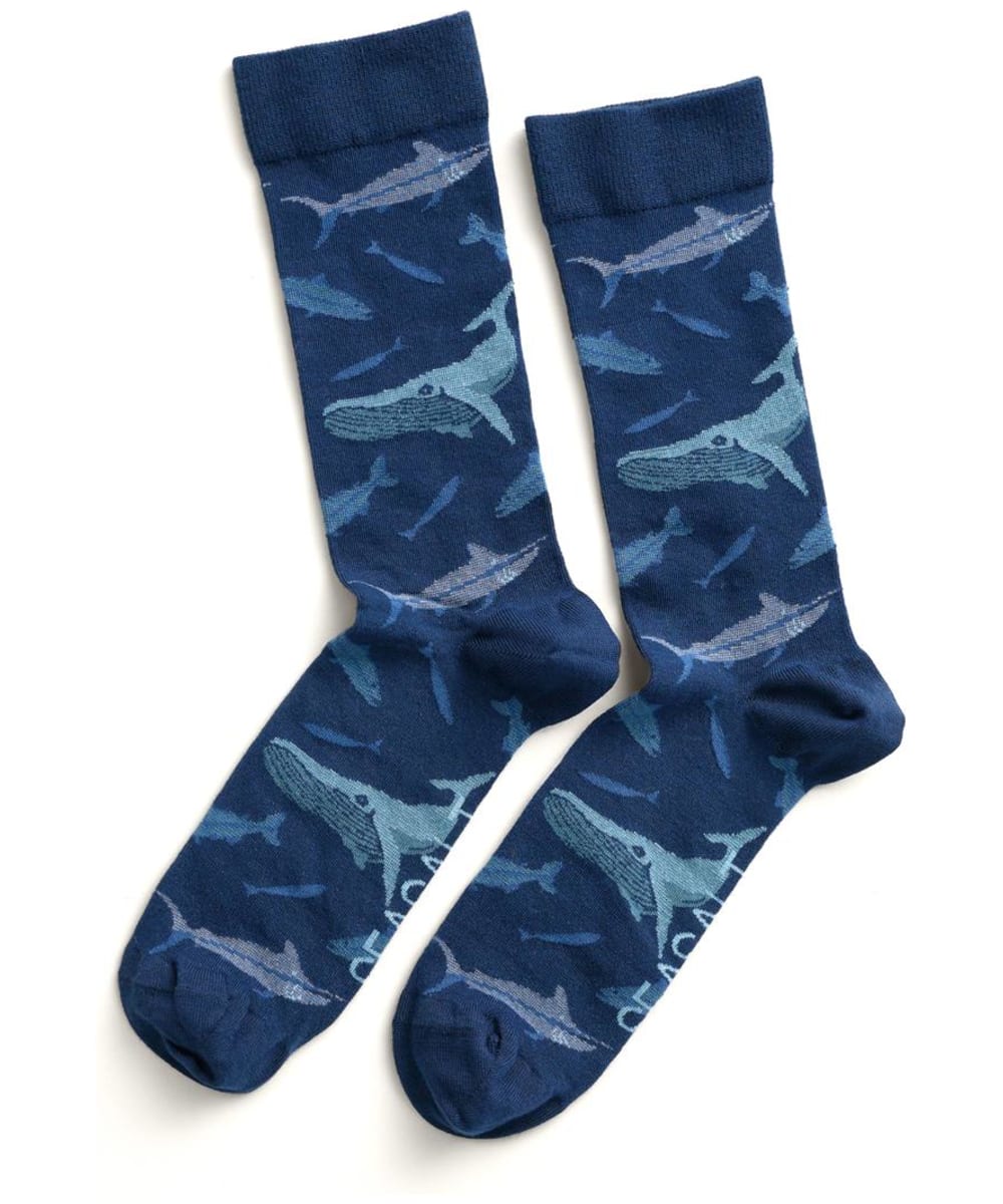 Men's Seasalt Bamboo Arty Patterned Socks