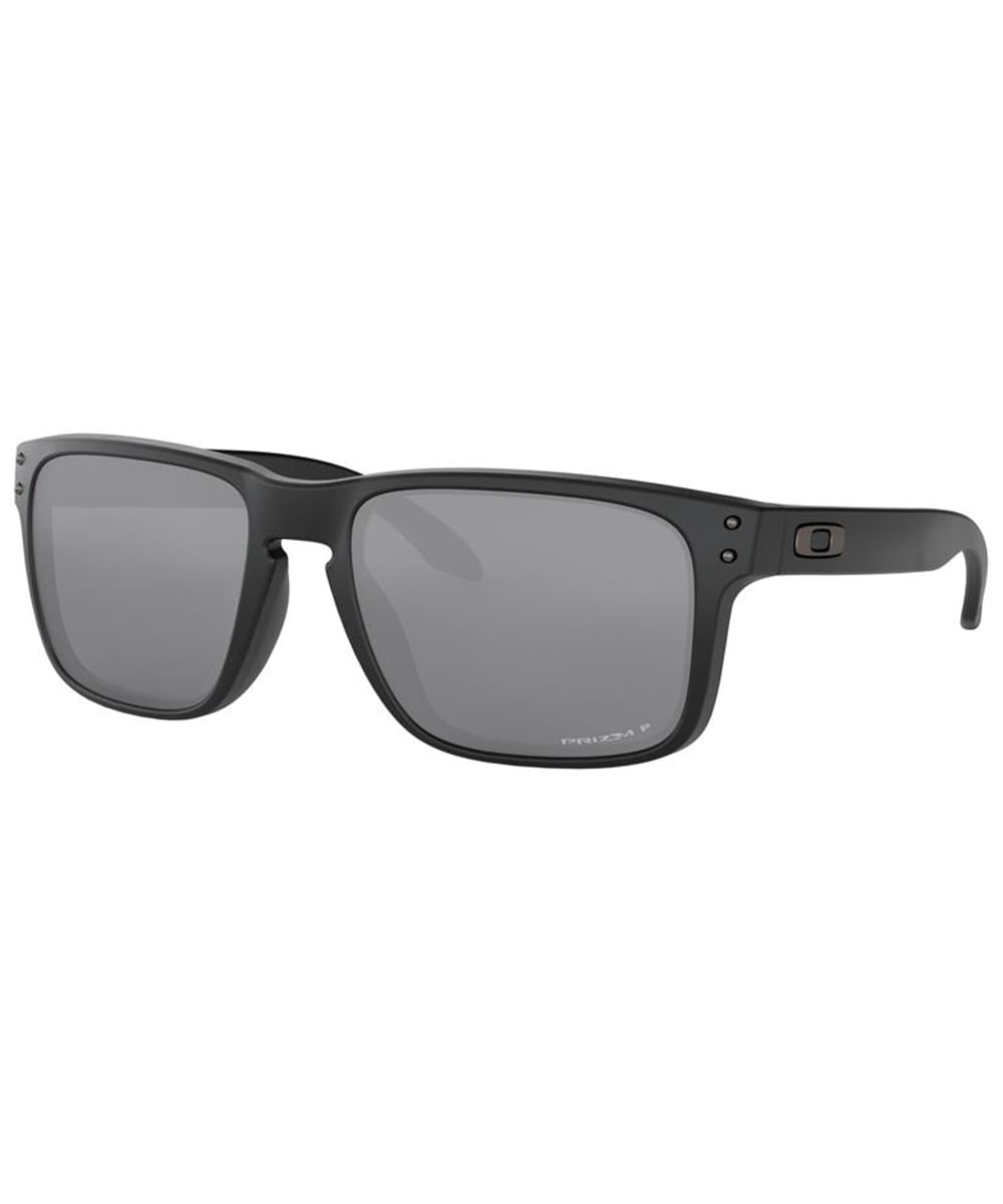 View Oakley Holbrook Sunglasses Polarized Prizm Black Lenses Matte Black One size information