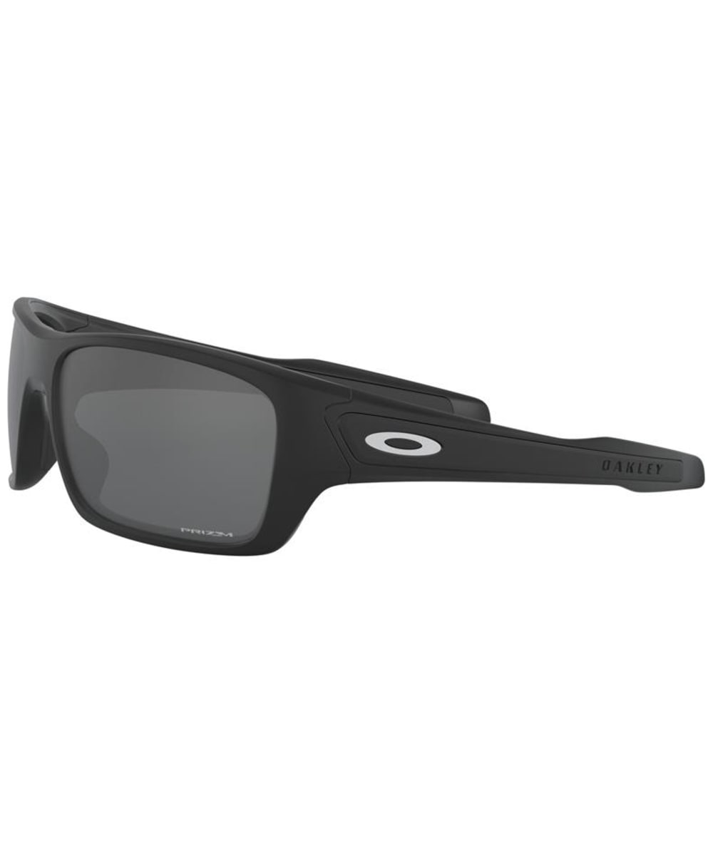 View Oakley Standard Issue Turbine Polarized Sunglasses Matt Black Prizm One size information