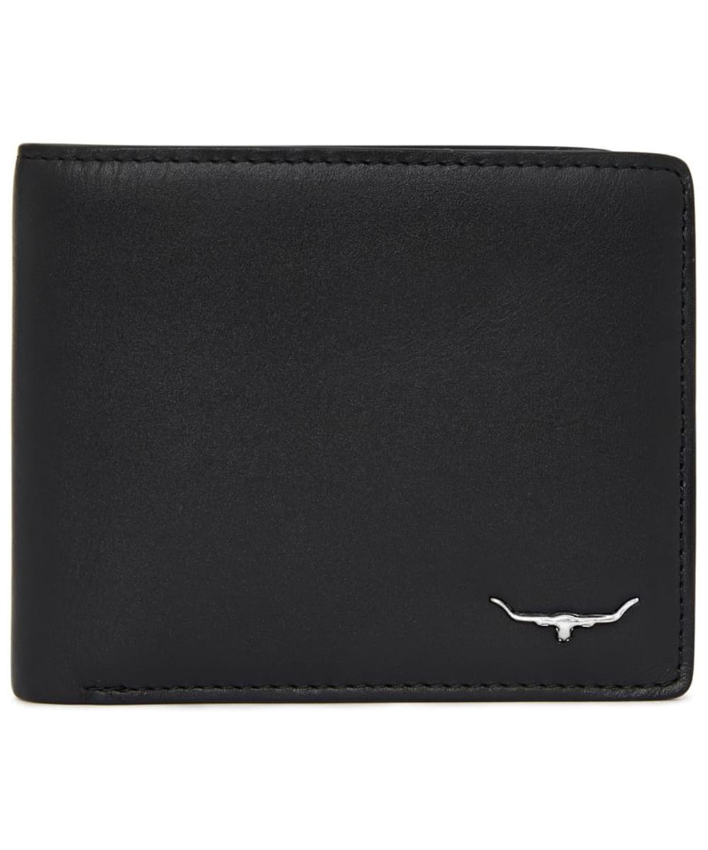View RM Williams Slim BiFold Leather Wallet Black One size information