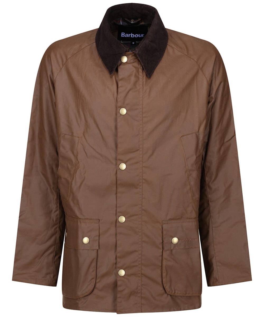 View Mens Barbour Ashby Waxed Jacket Bark UK L information