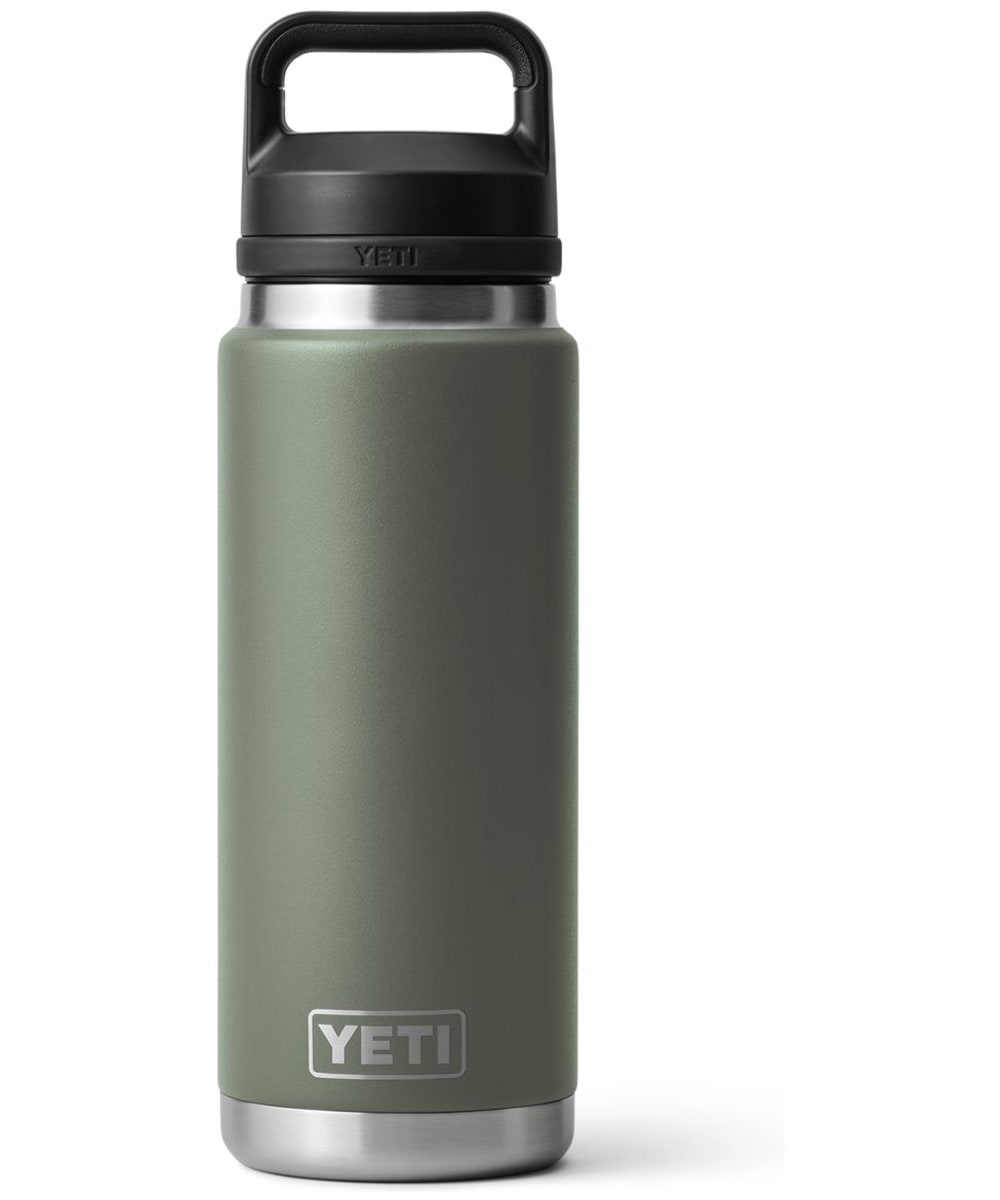 View YETI Rambler 26oz Stainless Steel Vacuum Insulated Leakproof Chug Cap Bottle Camp Green UK 760ml information