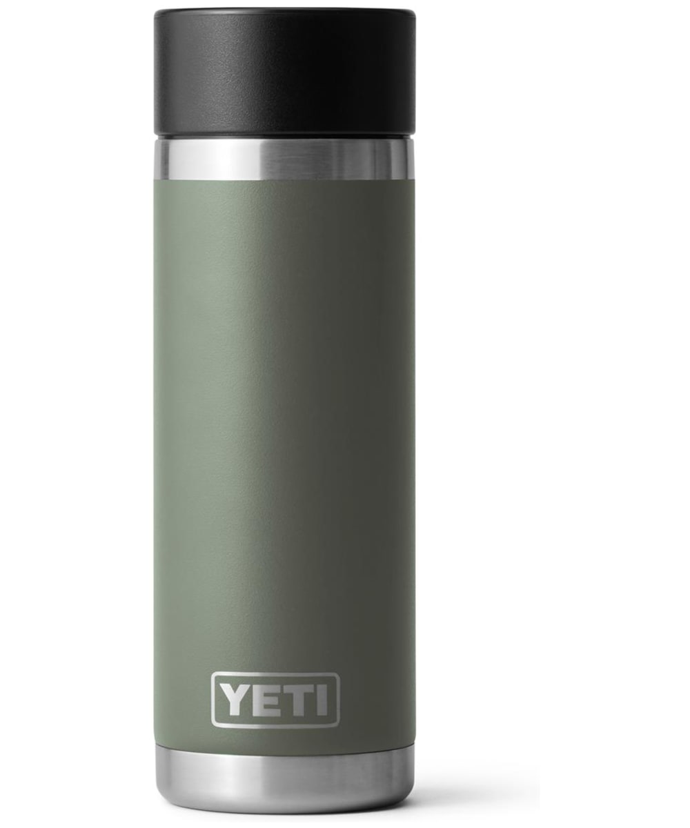 View YETI Rambler 18oz Stainless Steel Vacuum Insulated Leakproof HotShot Bottle Camp Green UK 532ml information