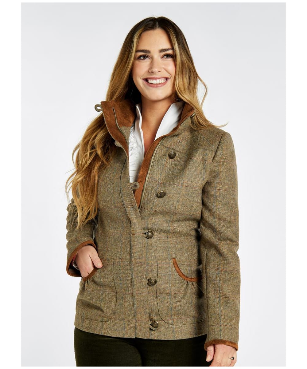 Dubarry marlfield ladies tweed jacket hot sale