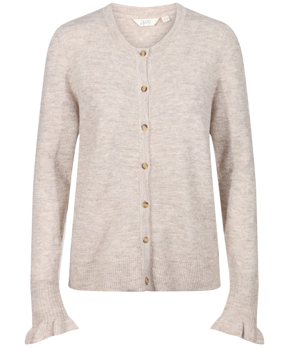 View Womens Lily Me Darcy Wool Blend Cardigan Oatmeal UK 8 information