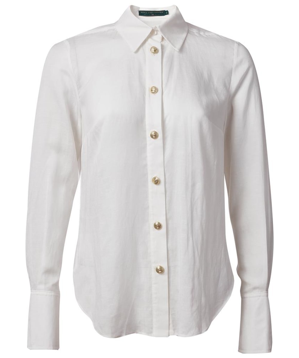 View Womens Holland Cooper Relaxed Classic Shirt White UK 12 information
