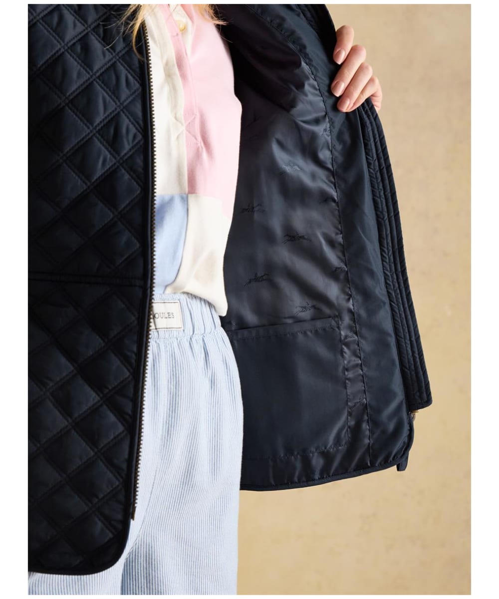 Women's Joules Minx Diamond Quilt Gilet