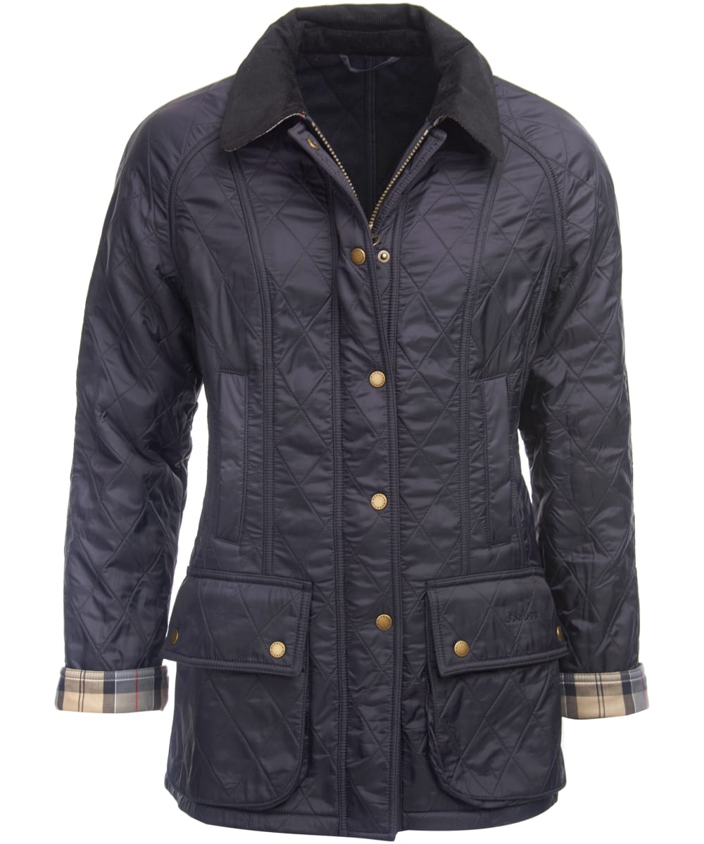 View Womens Barbour Beadnell Polarquilt Navy UK 12 information