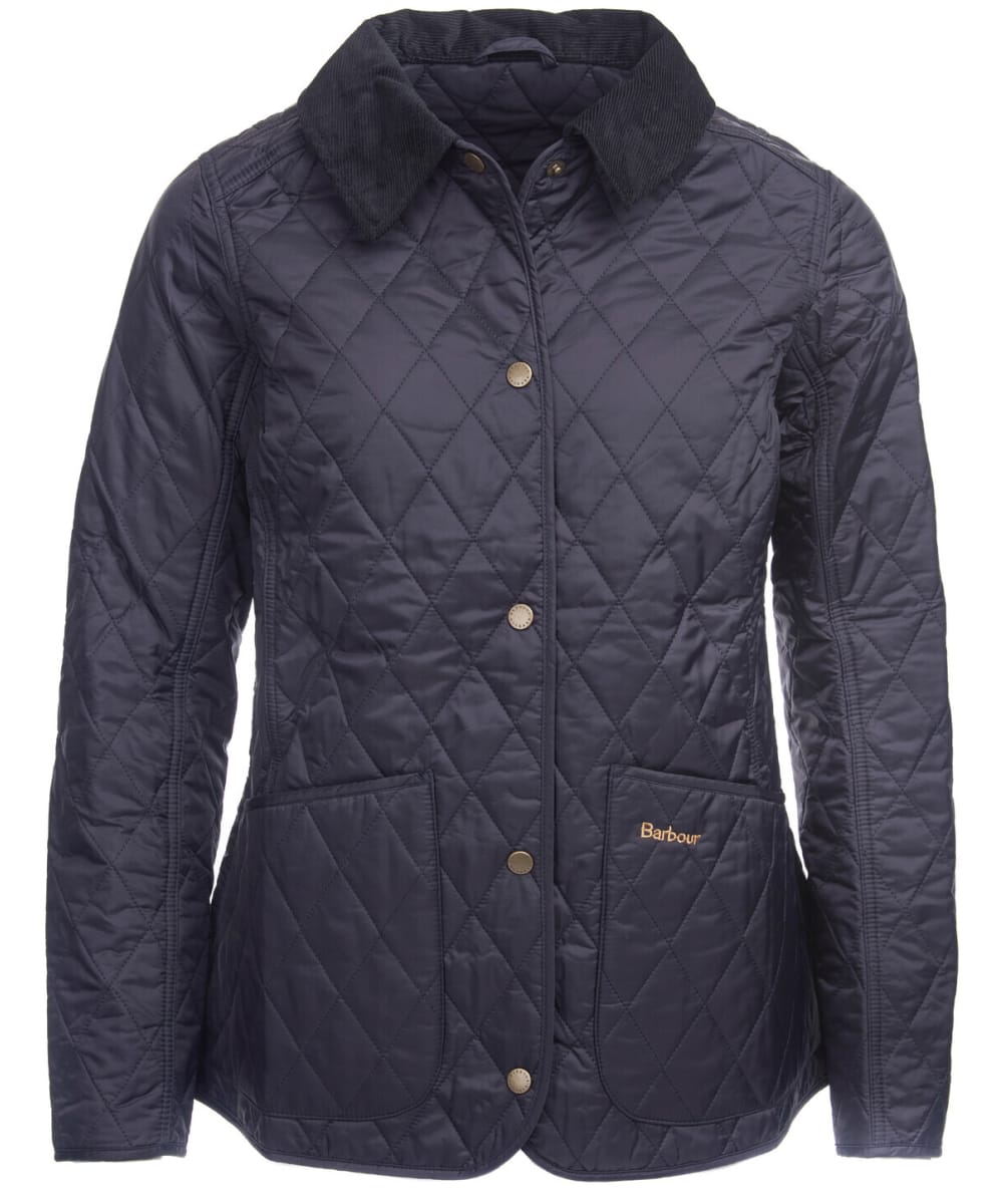 View Womens Barbour Annandale Quilted Jacket Navy UK 10 information