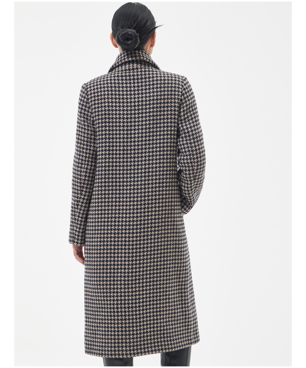 Barbour wool coat white 2025