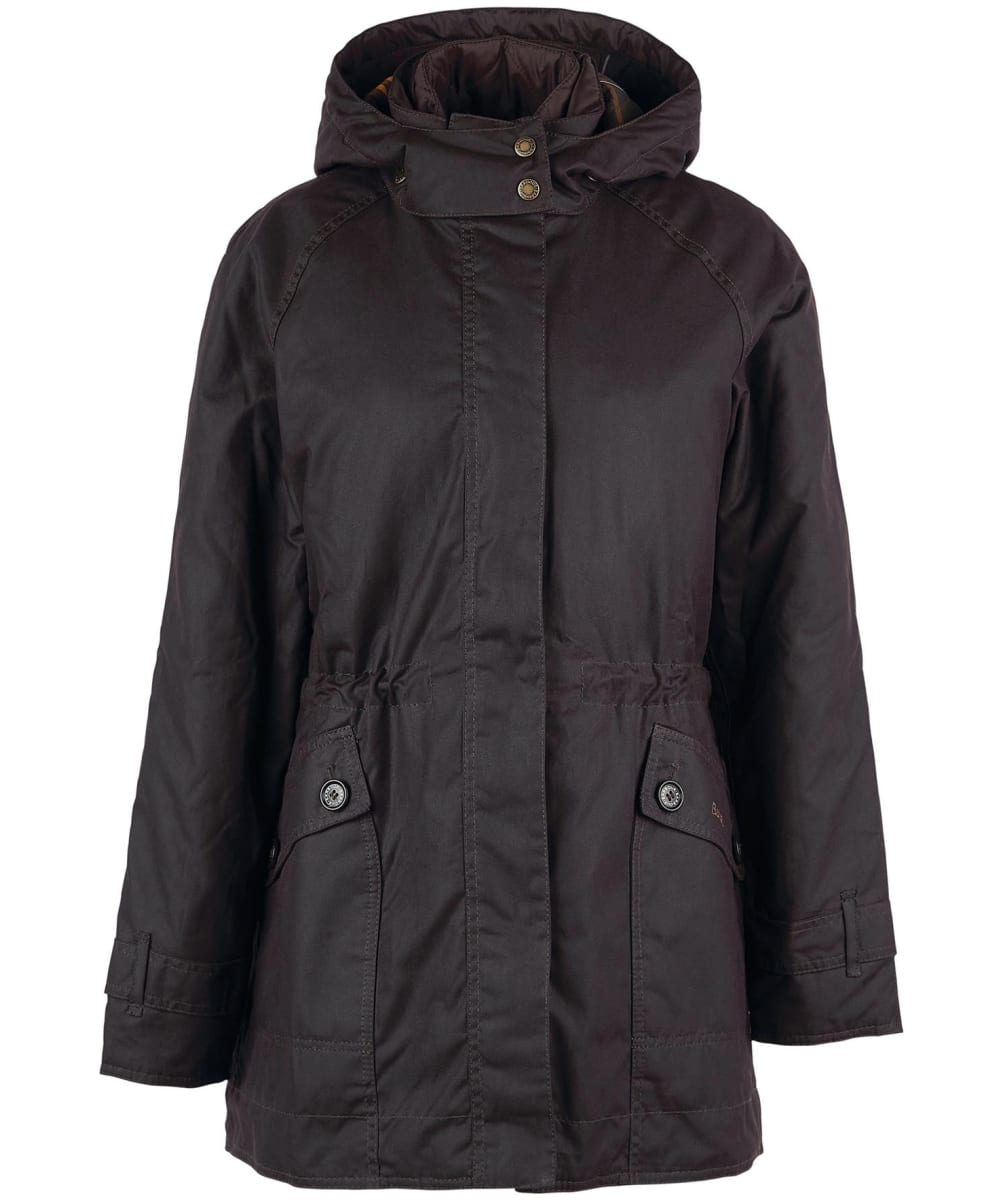 View Womens Barbour Cannich Wax Jacket Rustic Classic UK 10 information