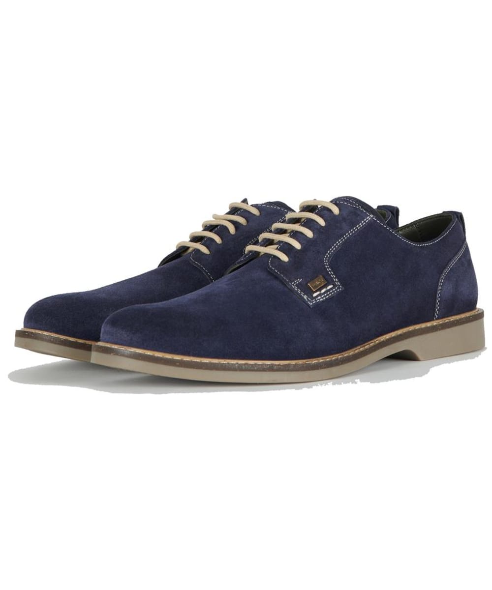 View Mens Barbour Raby Derby Shoes Navy UK 8 information