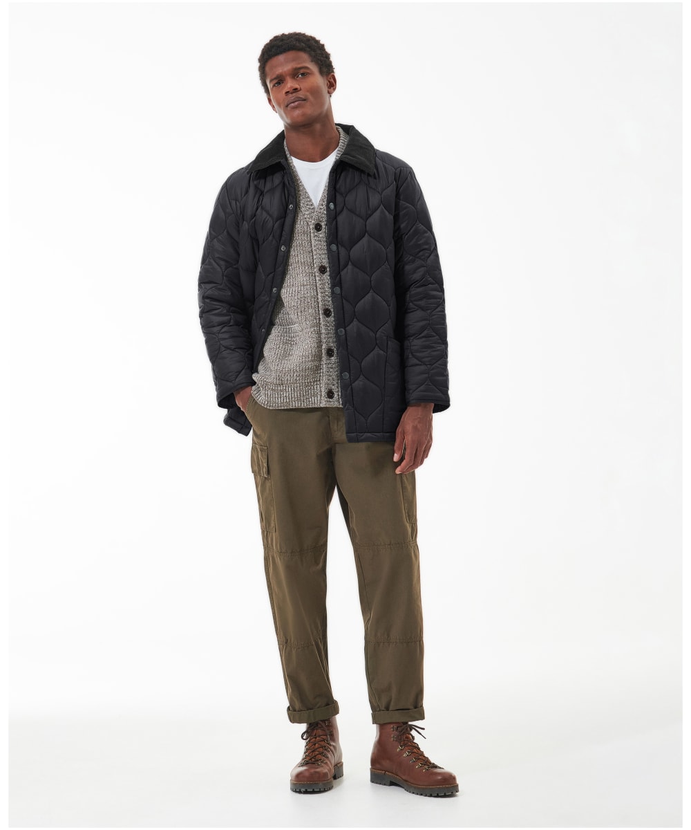 Barbour highgate on sale quilted jacket olive