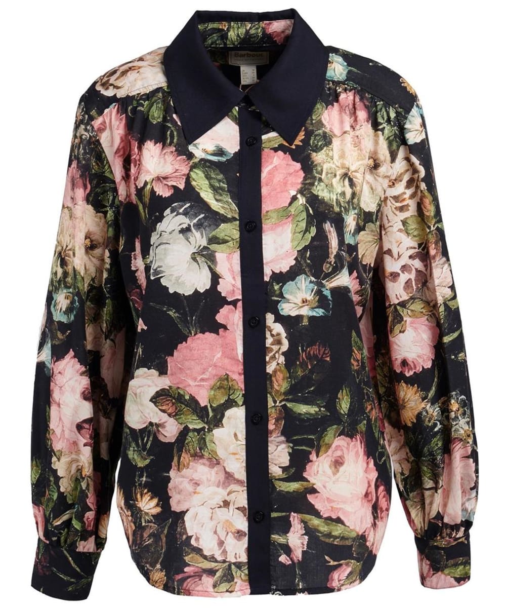 View Womens Barbour x House of Hackney Hindrey Shirt Midnight Garden UK 10 information