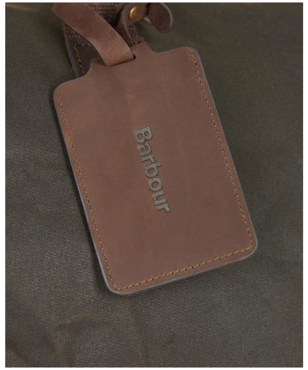 Barbour islington wax cotton holdall sales