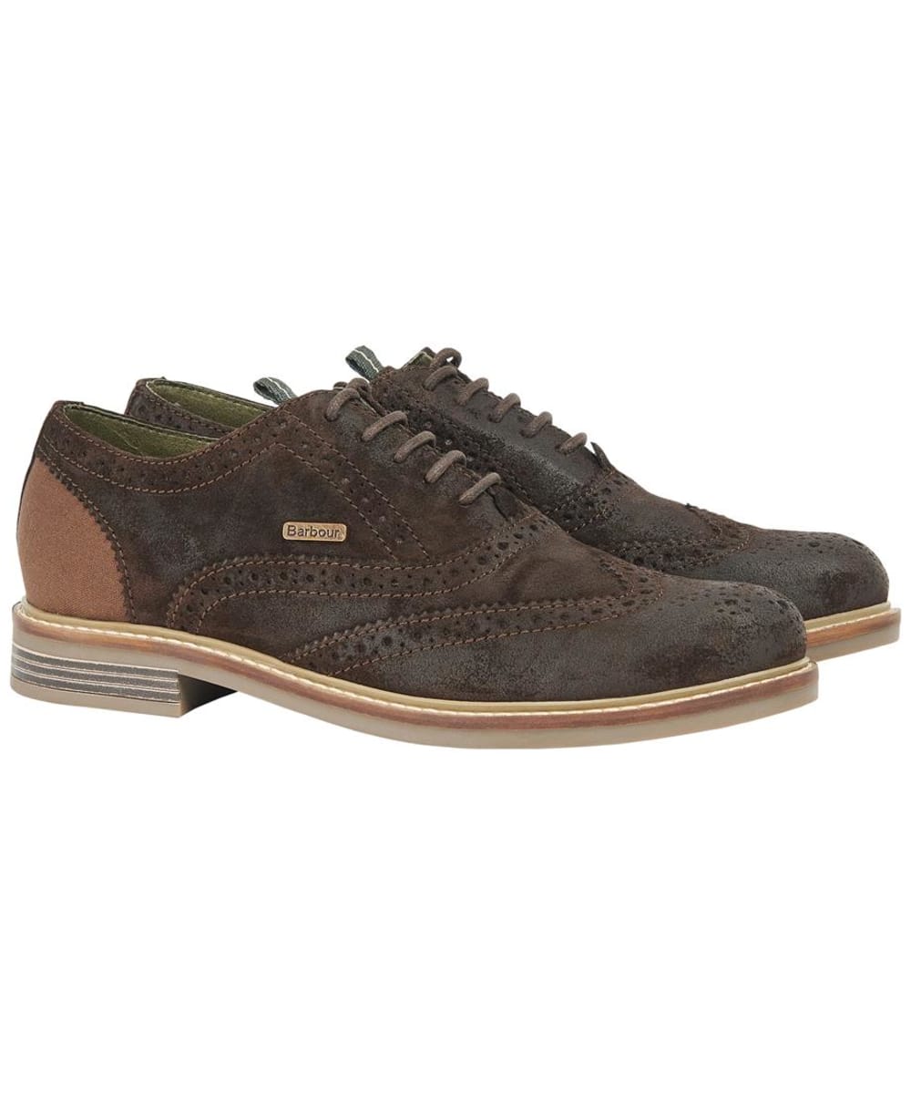 View Mens Barbour Redcar Oxford Brogues Cocoa UK 9 information