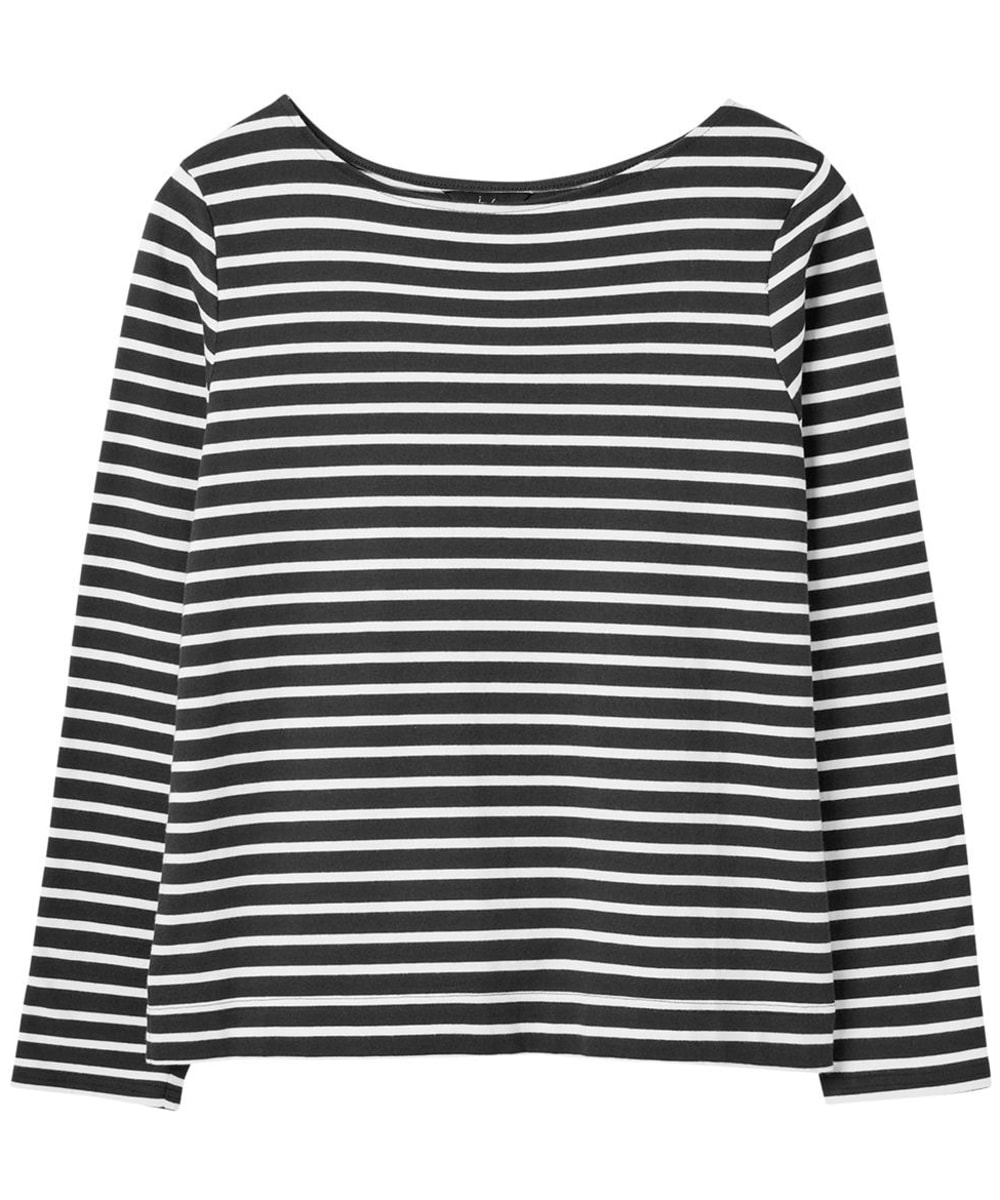 View Womens Joules Brancaster Top Navy Creme Stripe UK 12 information