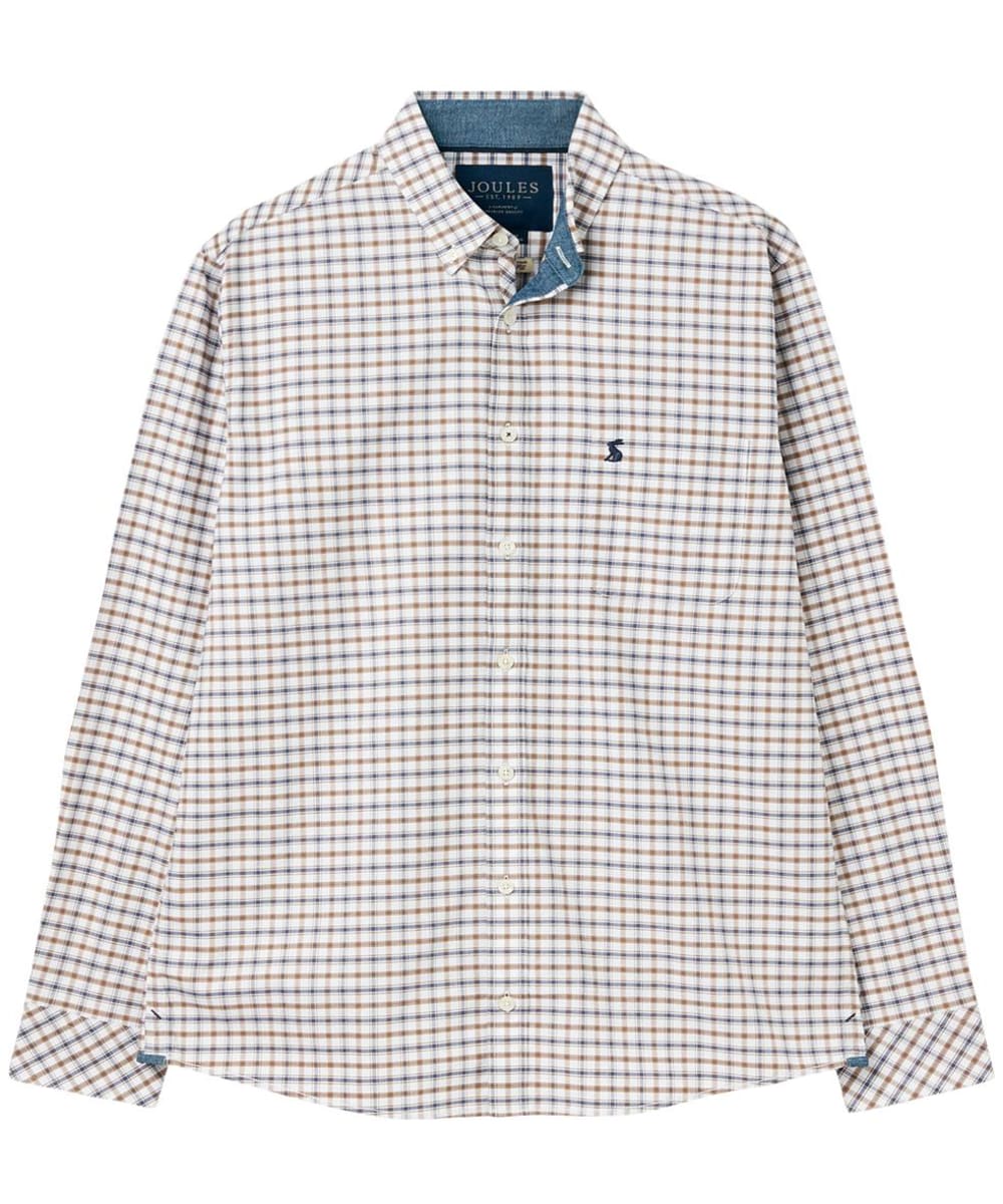 View Mens Joules Welford Classic Fit Cotton Shirt MultiCheck UK XXXL information