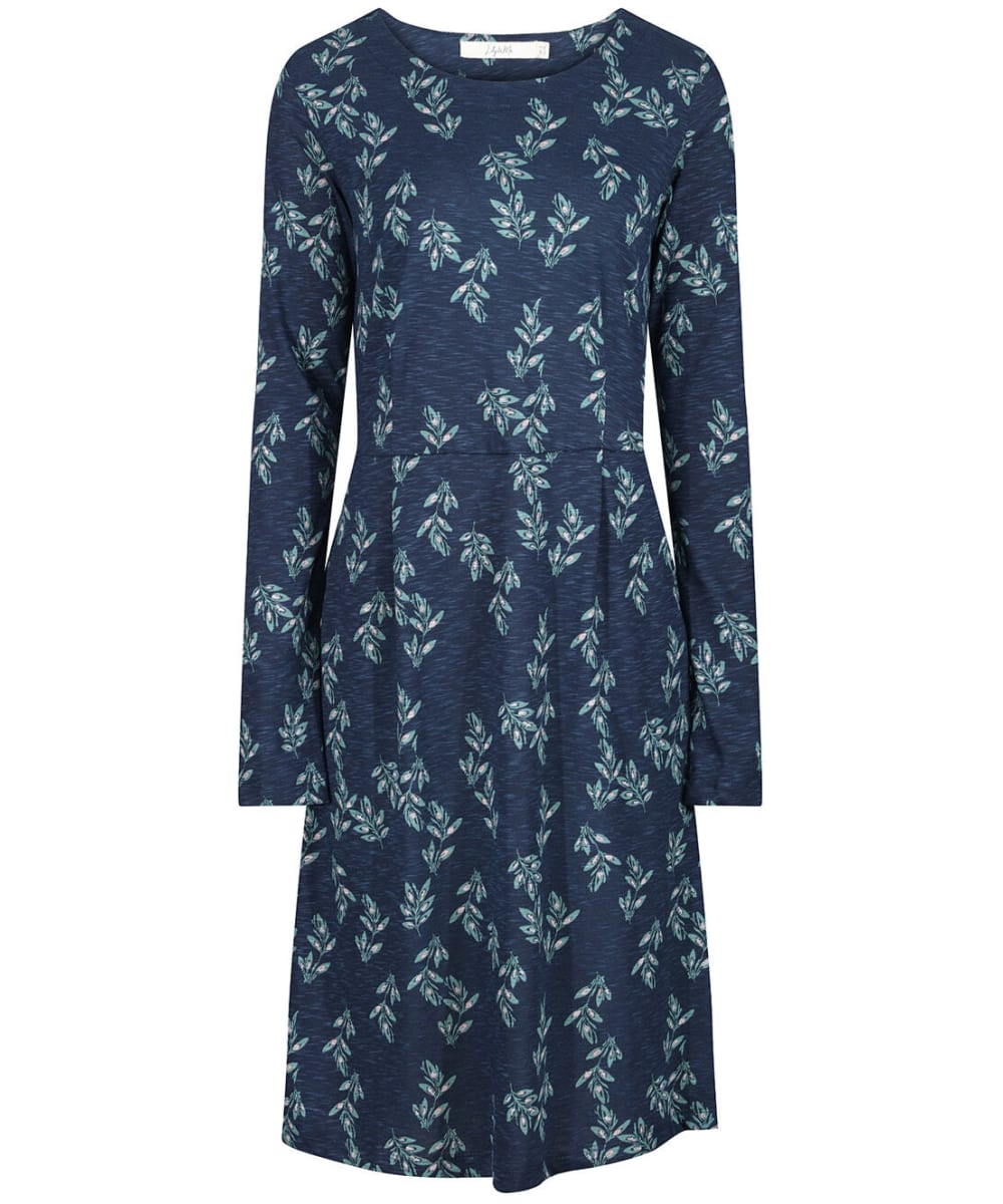 View Womens Lily Me Halmore Long Sleeve Cotton Dress Navy UK 14 information