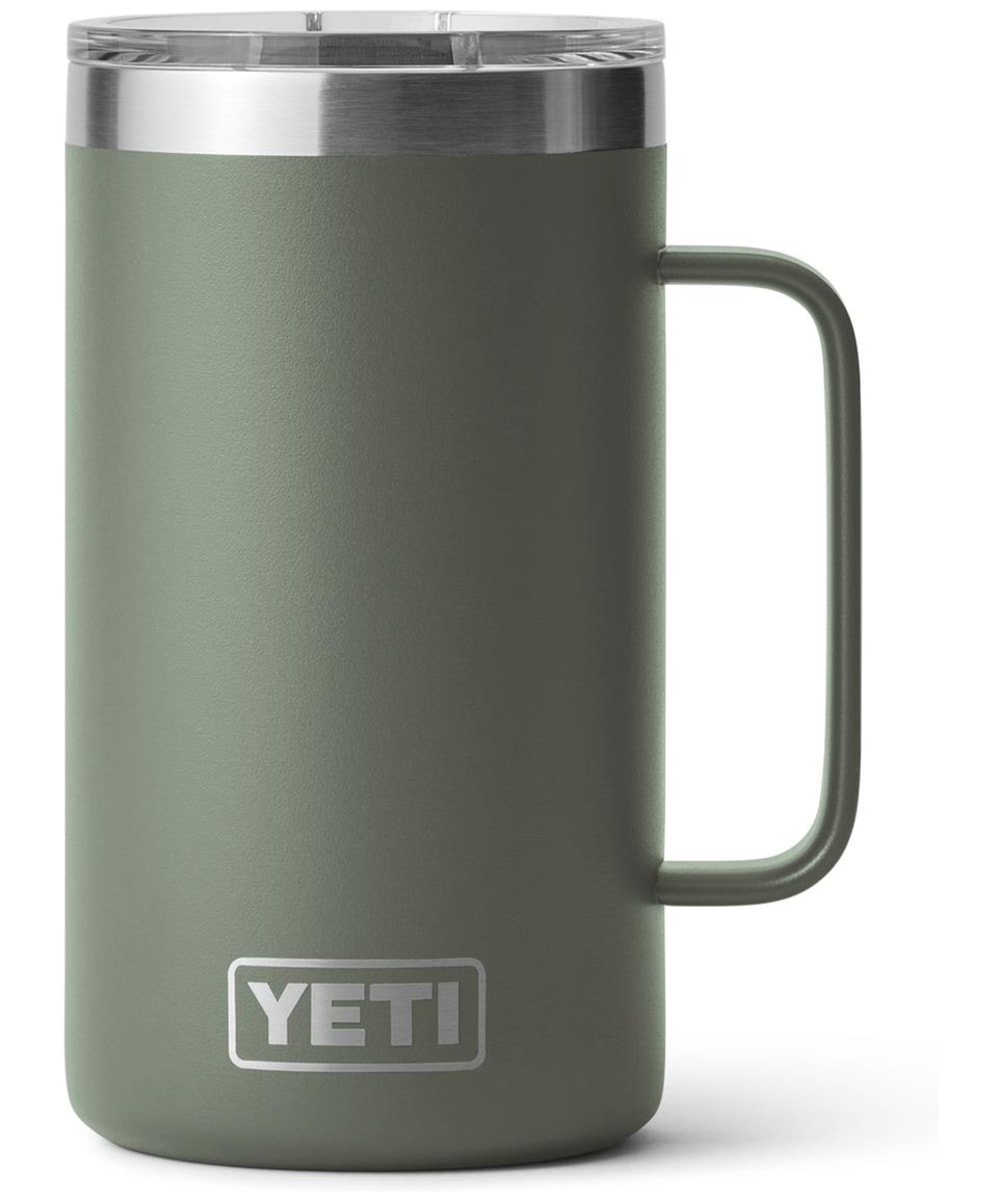 View YETI Rambler 24oz Stainless Steel Vacuum Insulated Mug Camp Green One size information