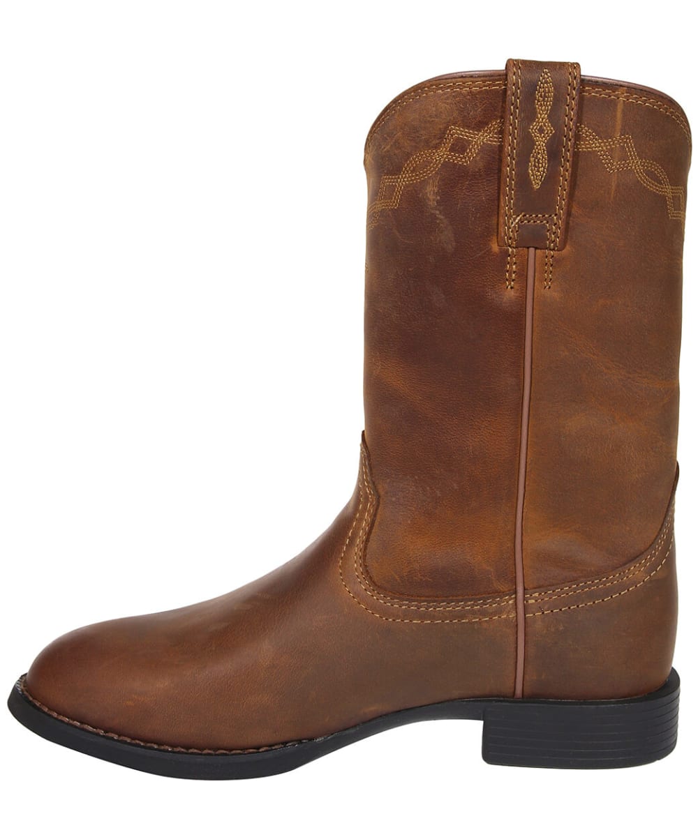 Women s Ariat Heritage Roper Western Leather Boots