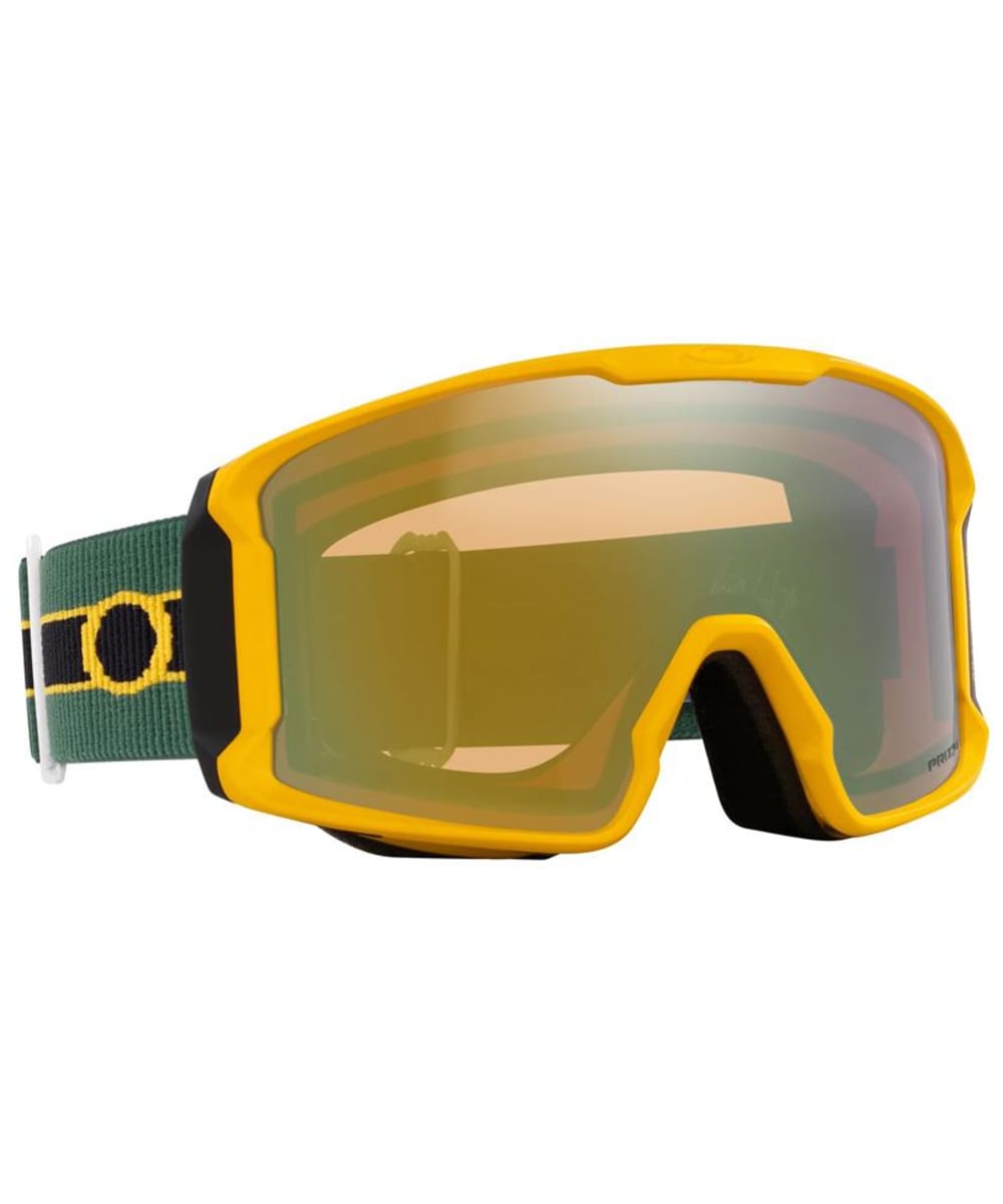 Oakley Line Miner Snow Goggles Large Prizm Sage Gold Iridium