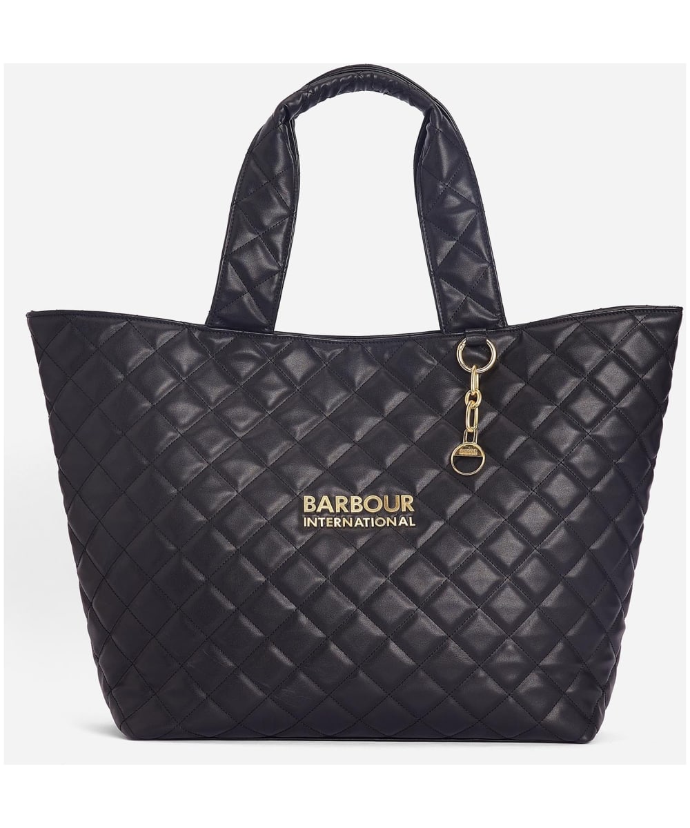 Barbour quilted tote cheap bag