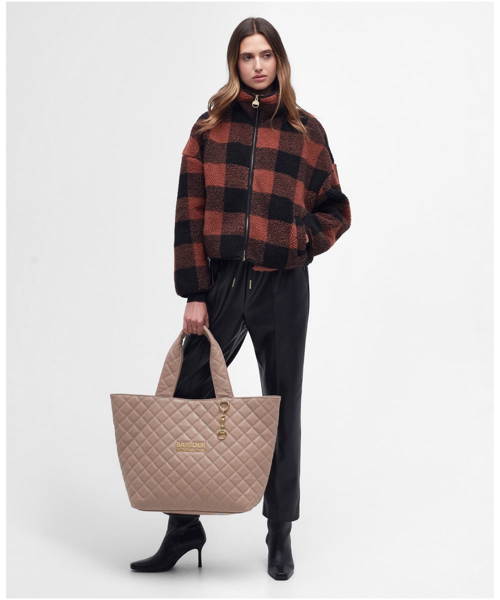 Barbour tote bag online Brown