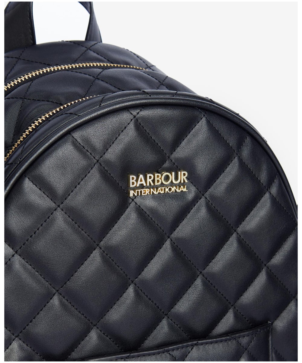 Women s Barbour International Quilted Uxbridge Backpack