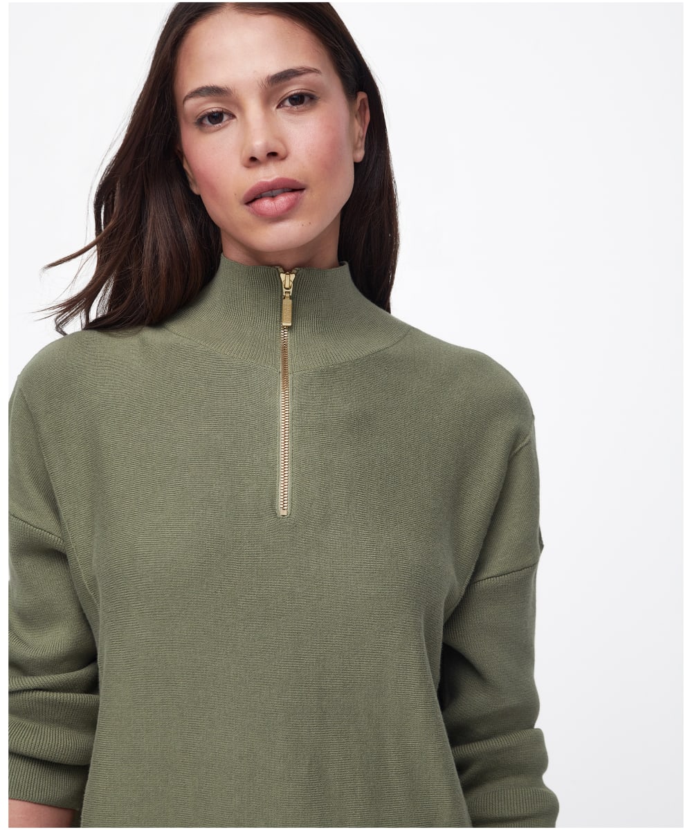 Women s Barbour International Louda Knitted Jumper Dress