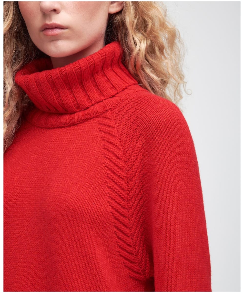Barbour thetford cheap button neck sweater