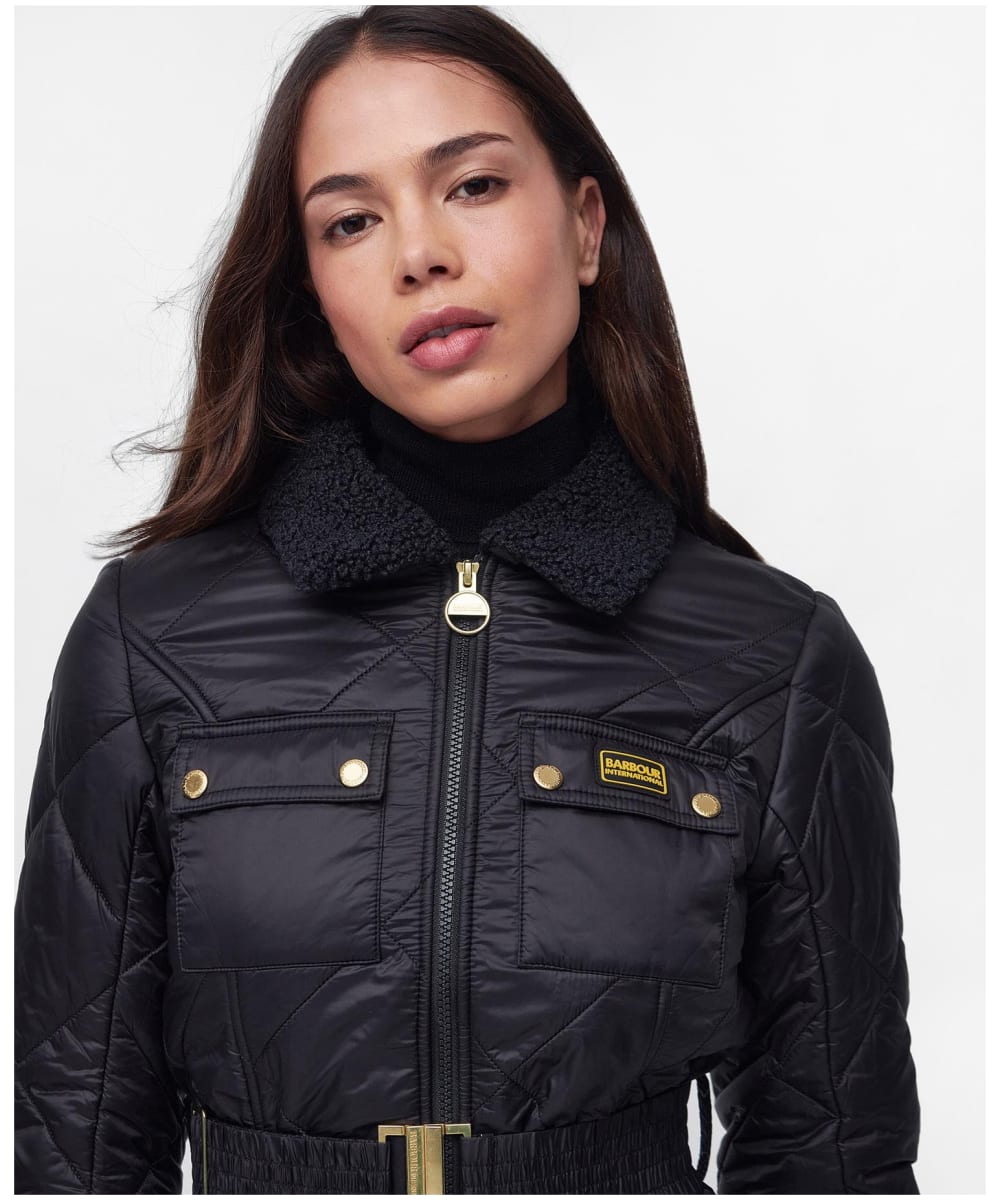 Women s Barbour International Galaxy Quilted Jacket