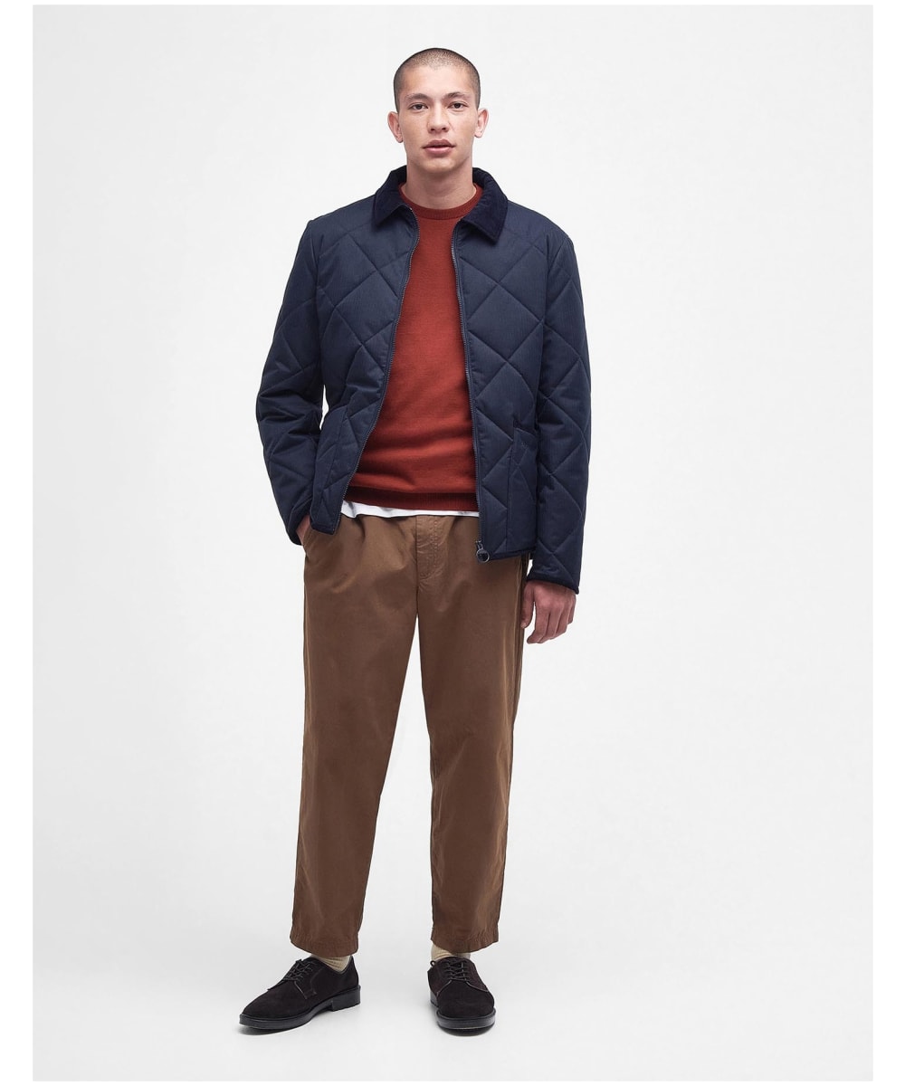 Men's barbour canterdale quilted jacket new arrivals
