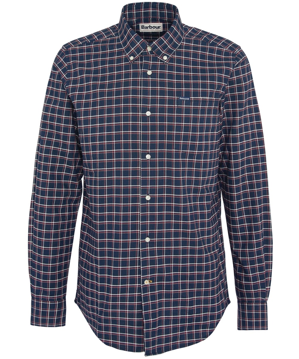 Men s Barbour Harthope Long Sleeve Tailored Cotton Shirt