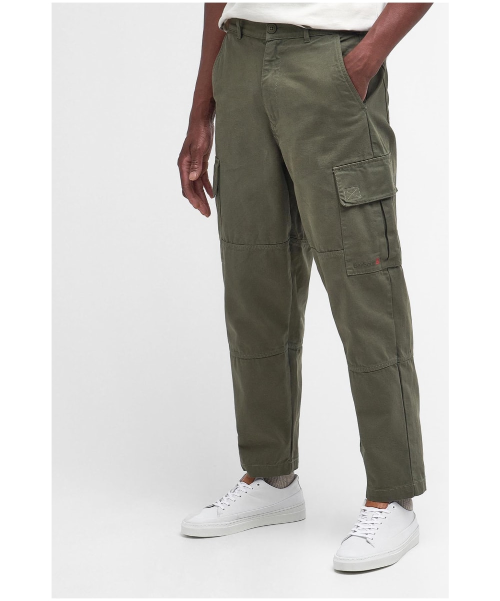 Barbour trousers shop mens olive