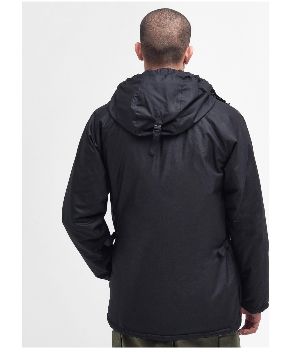 Barbour galloway waxed outlet cotton parka jacket
