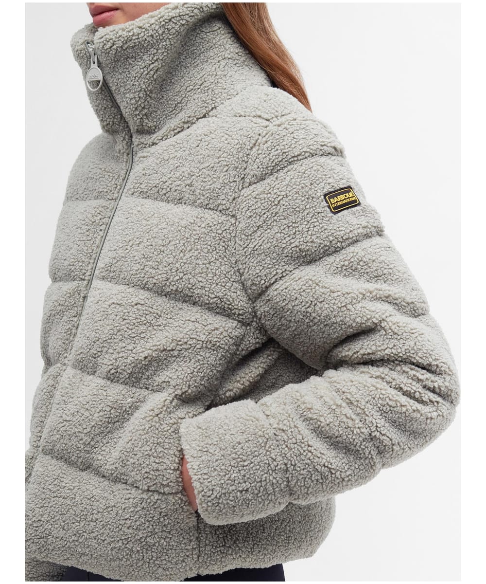 Barbour international jacket new arrivals womens Grey